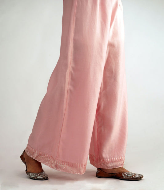 Shell Pink Top with Pants