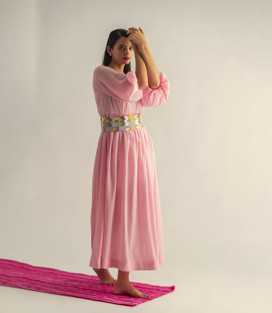 Kyra Belt with Pink Dress