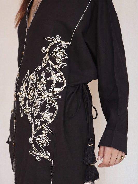 Night Bloom Kimono