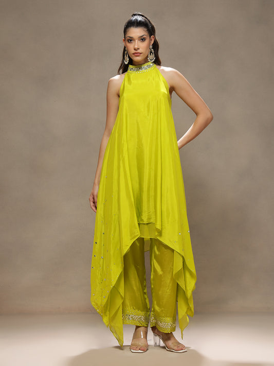 Lime Luxe Kurta Set