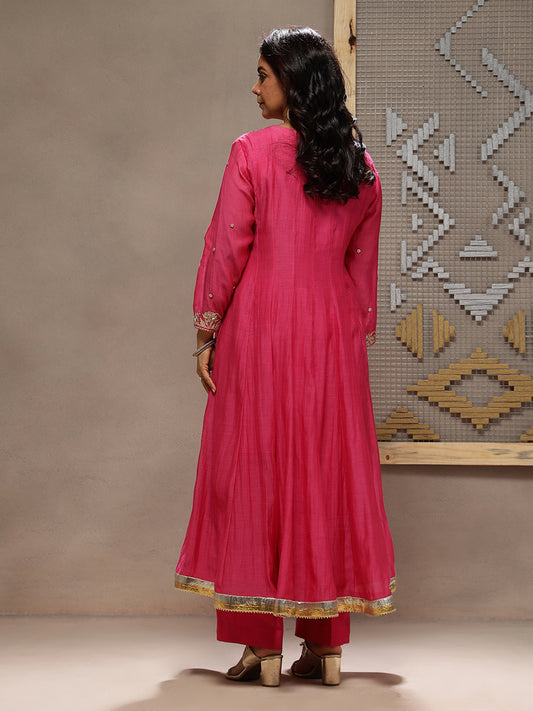 Wild Rose Anarkali