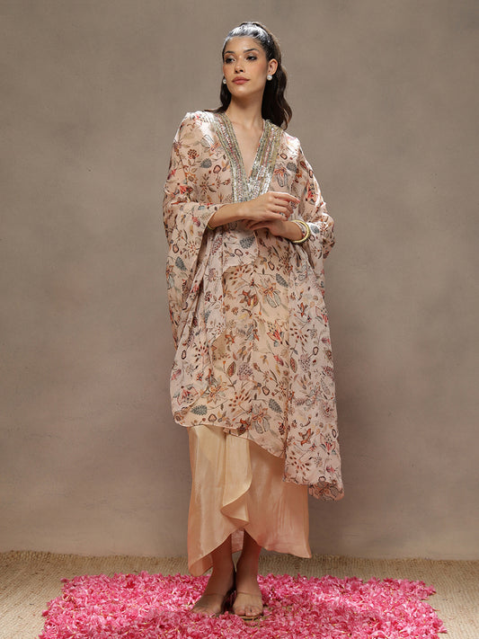 Roselle Bloom Cape Set