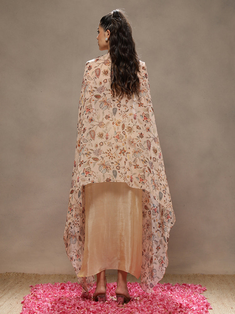 Roselle Bloom Cape Set