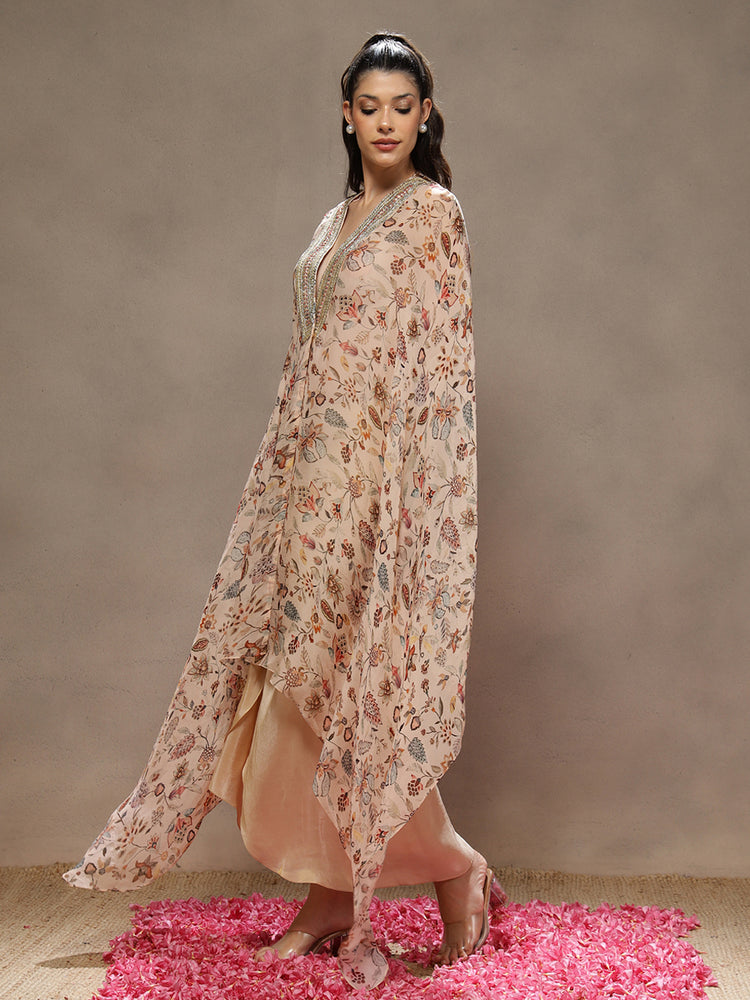 Roselle Bloom Cape Set