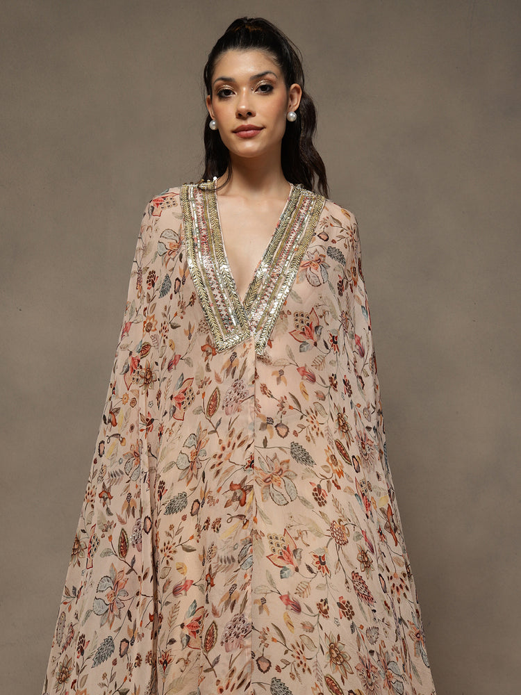 Roselle Bloom Cape Set