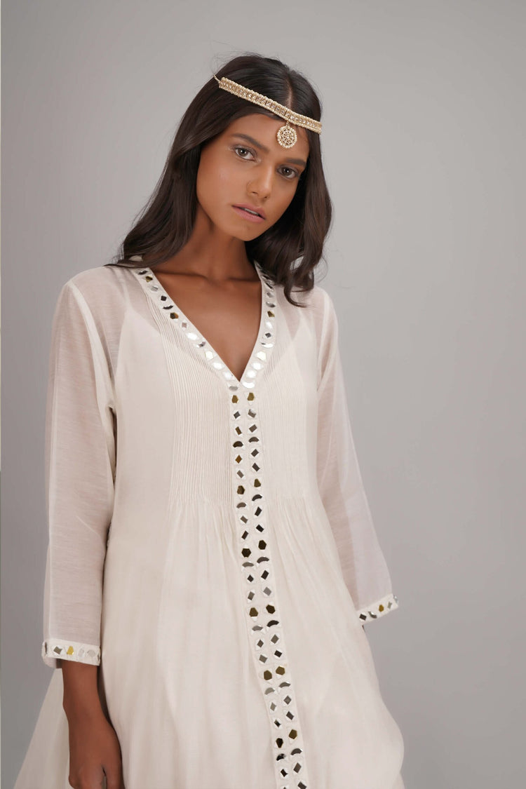 A Line Pintex Kurta